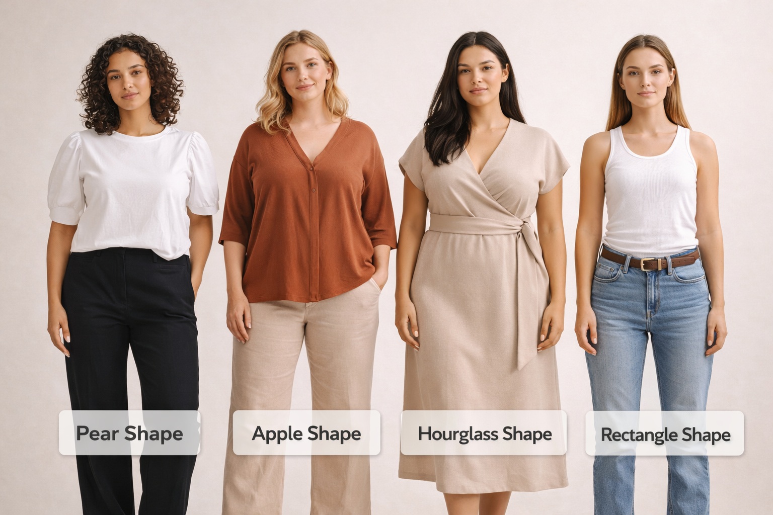 Hvilket tøj passer til forskellige kropsformer? En enkel og moderne guide