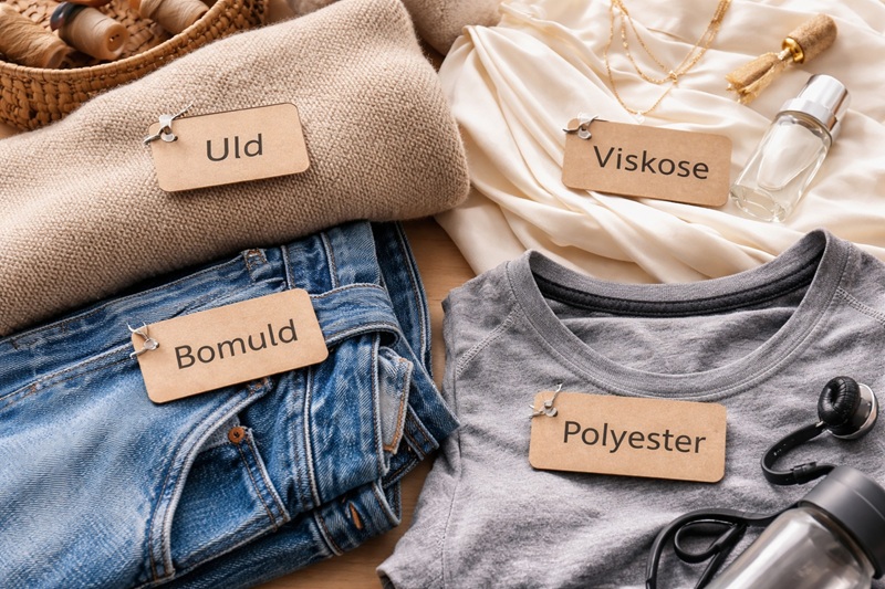 Materialeguide: bomuld, uld, viskose og polyester. fordele, ulemper og pleje