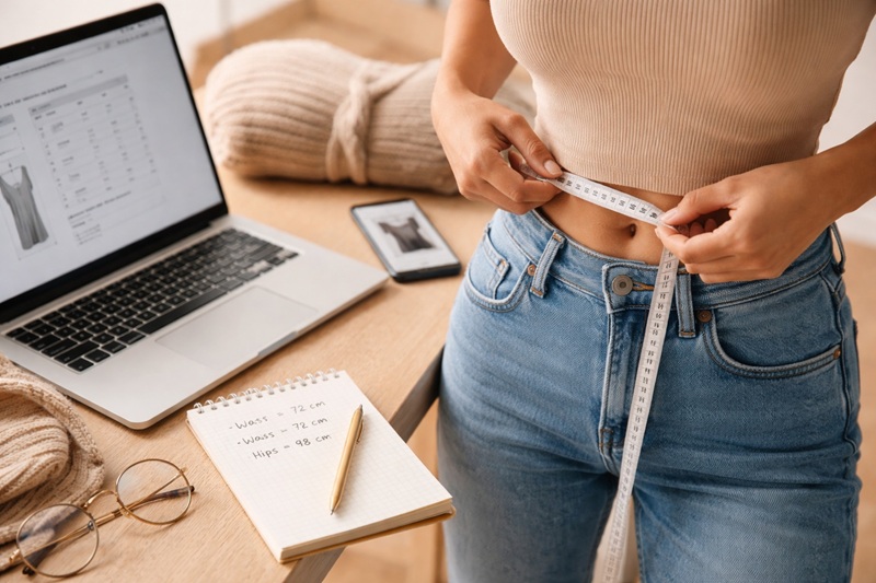 Sådan finder du den rigtige størrelse, når du køber tøj online