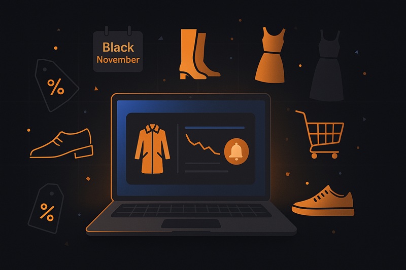Smarte deals, ingen stress: Sådan price-tracker du dansk mode online i Black November